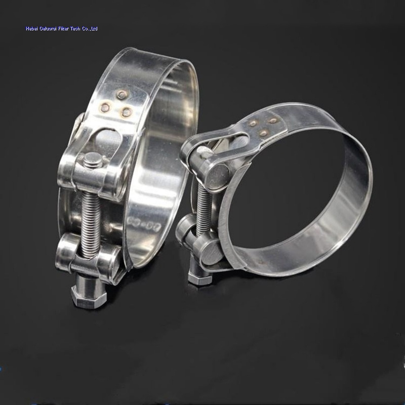 Stainless Steel Single Bolt Hose Clamps
