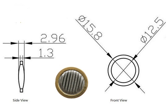 Pleated Filter Disc Screen